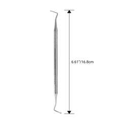 Dental Stainless Steel Cement Gingival Appliance Instrument Double Ended