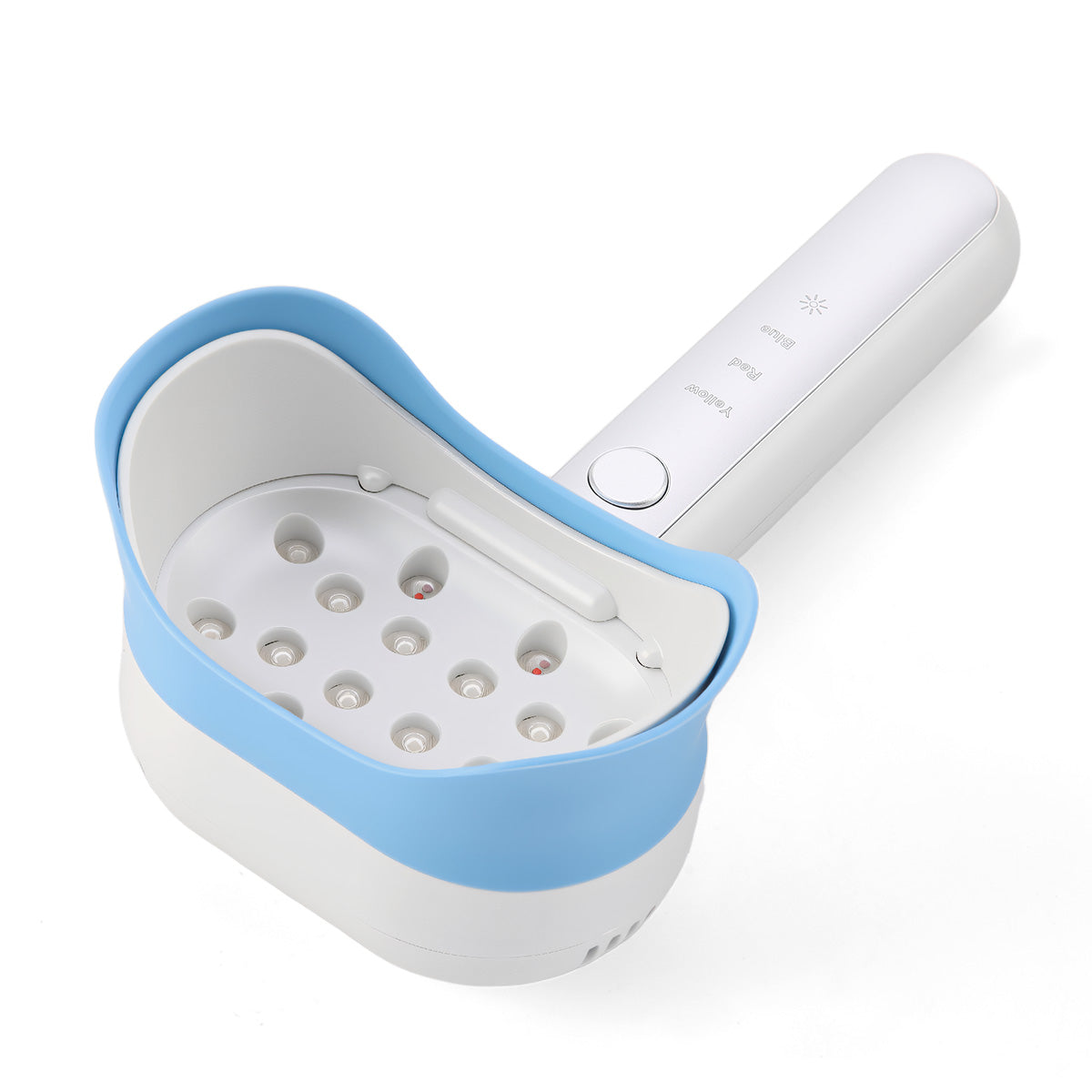 Dental Handheld Whitening Lamp 16 LED 4 Color Modes Fast Teeth Bleaching Device