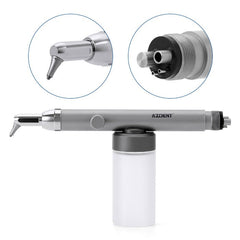 AZDENT Dental Aluminum Oxide Micro Blaster With Water Spray 360° Rotate 2/4Hole