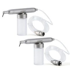 AZDENT Dental Aluminum Oxide Micro Blaster Sandblasting Gun System without Water 2/4Hole