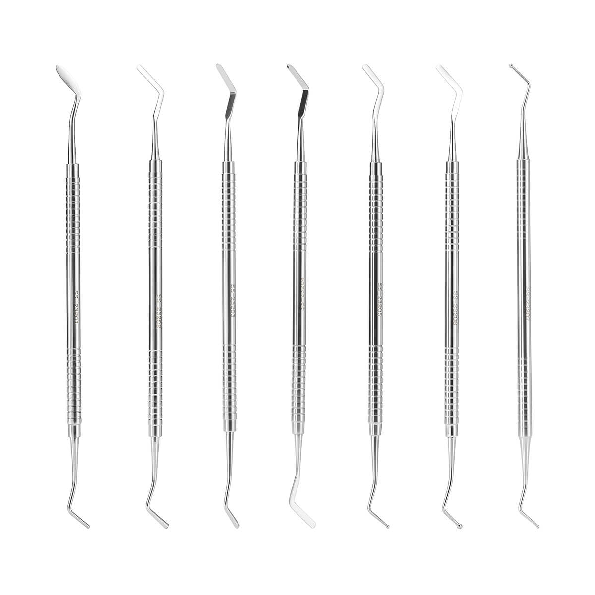 Dental Stainless Steel Cement Filling Plugger Instrument Double Ended