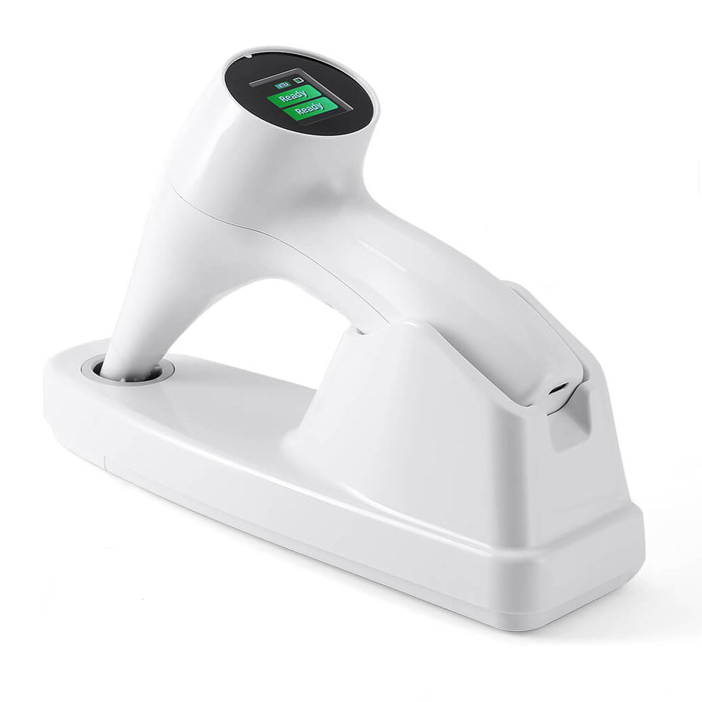 Comparador de color digital dental con guía de tonos dentales, pantalla LCD con tecnología IA de 7.ª generación