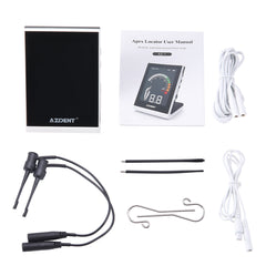 AZDENT Dental Endodontic Apex Locator Root Canal Measurement Tool Multi-color Screen Touch Inductive Button