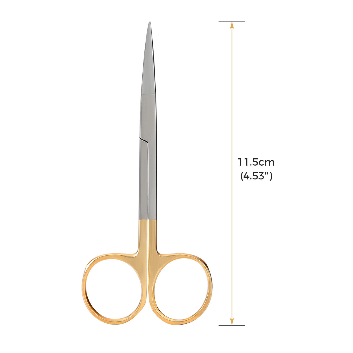 Dental Surgical Operating Scissors Stainless Steel Straight/Curved Tip SHARP Instrument