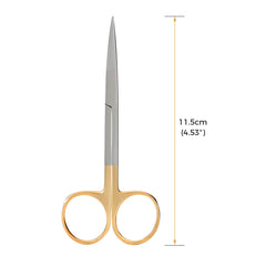Dental Surgical Operating Scissors Stainless Steel Straight/Curved Tip SHARP Instrument