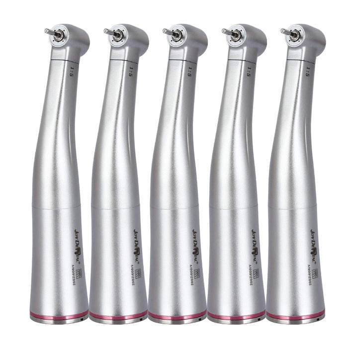 Dental 1:5 Increasing Electric Contra Angle Handpiece Internal Four Way Spray Push Button