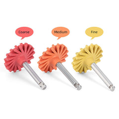 Dental Composite Polishing Wheel Rubber Polisher Coarse/Medium/Fine 1pc/Bag