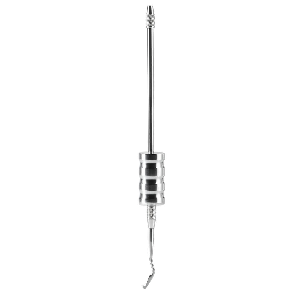 Dental Stainless Steel Manual Crown Remover Kit with 3 Attachments Tips