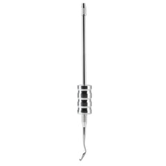 Dental Stainless Steel Manual Crown Remover Kit with 3 Attachments Tips