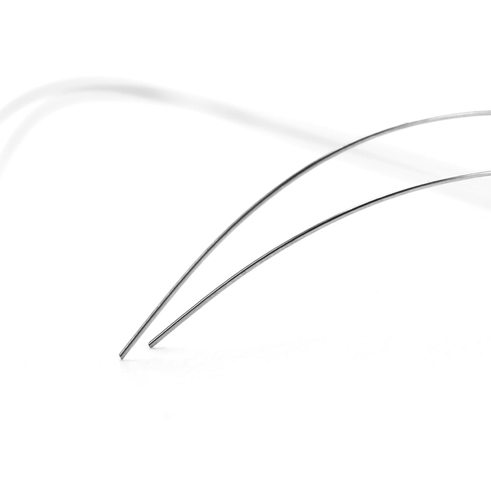 Arco de alambre AZDENT NiTi de curva inversa, redondo, 0,018 mm, inferior, 2 unidades/paquete