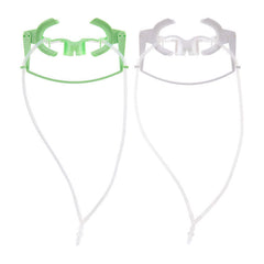 Dental Adjustable Orthodontics Nola Cheek Retractor With Dry Field System White/Green