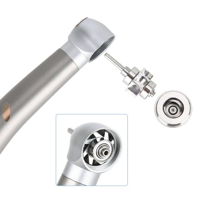 High Speed Ceramic Handpiece E-generator LED Shadowless Ring 2/4 Hole