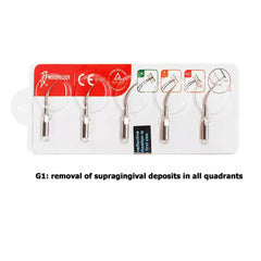 Woodpecker G1 Ultrasonic Scaler Tips 5pcs/Set