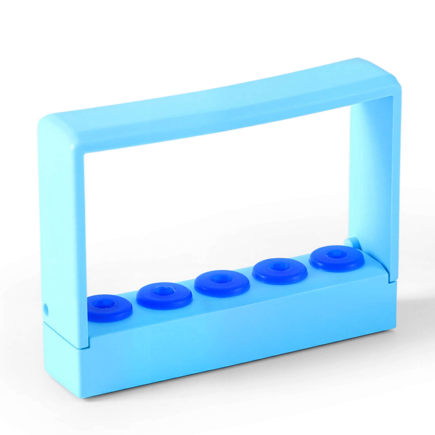 Dental Ultrasonic Scaler Tips Holder 5 Holes Disinfection Storage Case