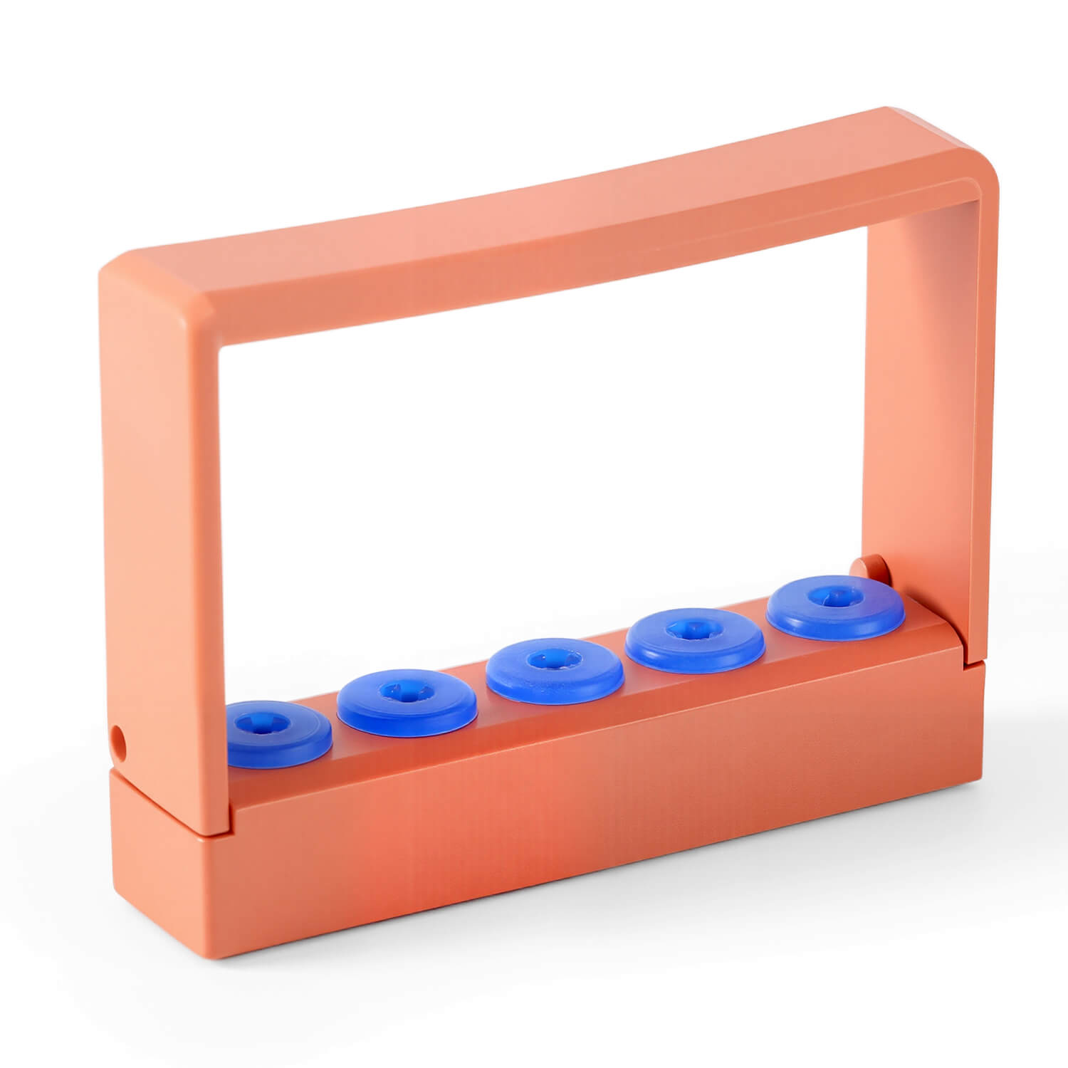 Dental Ultrasonic Scaler Tips Holder 5 Holes Disinfection Storage Case