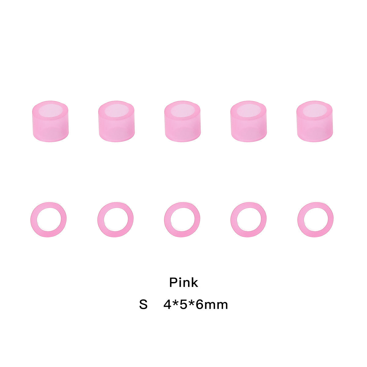 Dental Color Code Rings Universal Silicone Autoclavable 10 Colors 100pcs/Box