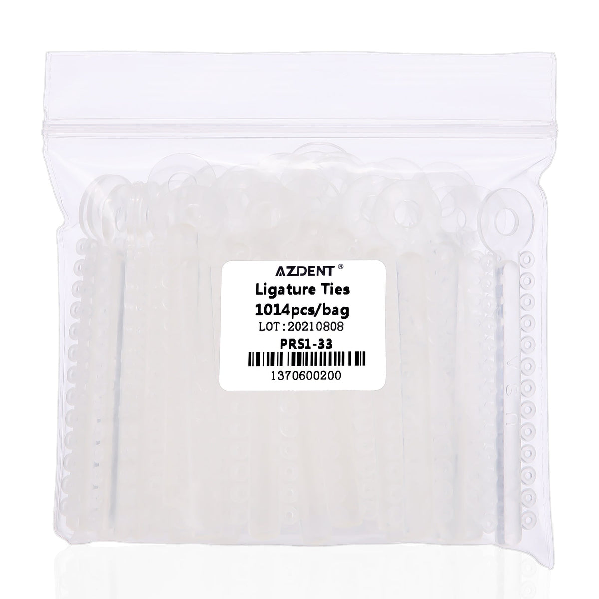AZDENT Orthodontic Ligature Ties Clear Color 1014 pcs/pack