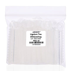 AZDENT Orthodontic Ligature Ties Clear Color 1014 pcs/pack