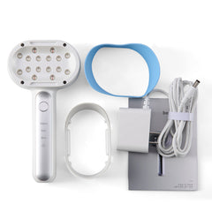 Dental Handheld Whitening Lamp 16 LED 4 Color Modes Fast Teeth Bleaching Device