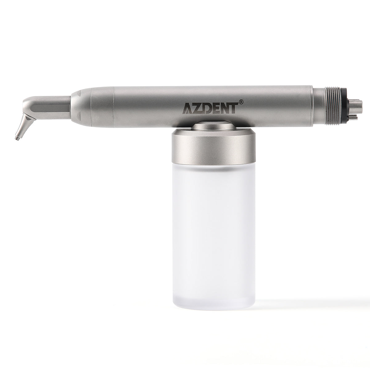 AZDENT Dental Aluminum Oxide Air Abrasion Micro Blaster Sandblasting Gun with Water 2/4Hole