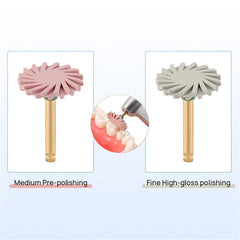 Dental Composite Polishing Wheel CA 2.35mm Medium Fine 4pcs/Box