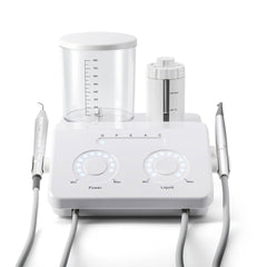 Raspador ultrasónico dental VRN-DQ40, pulidor de aire, sistema de terapia periodontal con chorro de arena, pieza de mano LED