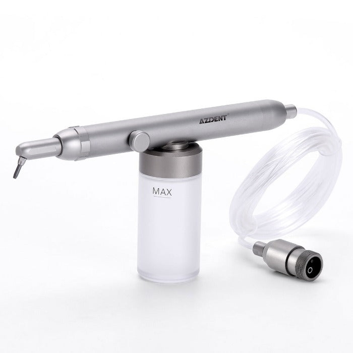 AZDENT Dental Alumina Air Abrasion Polisher Sandblasting Sandblaster Prophy Gun 2/4Hole