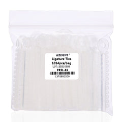 AZDENT Orthodontic Ligature Ties Multi-Color & Clear Color 1014 pcs/pack
