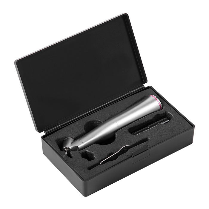 Dental 45 Degree Electric Contra Angle Fiber Optic Handpiece 1:4.2 Increasing Internal Water