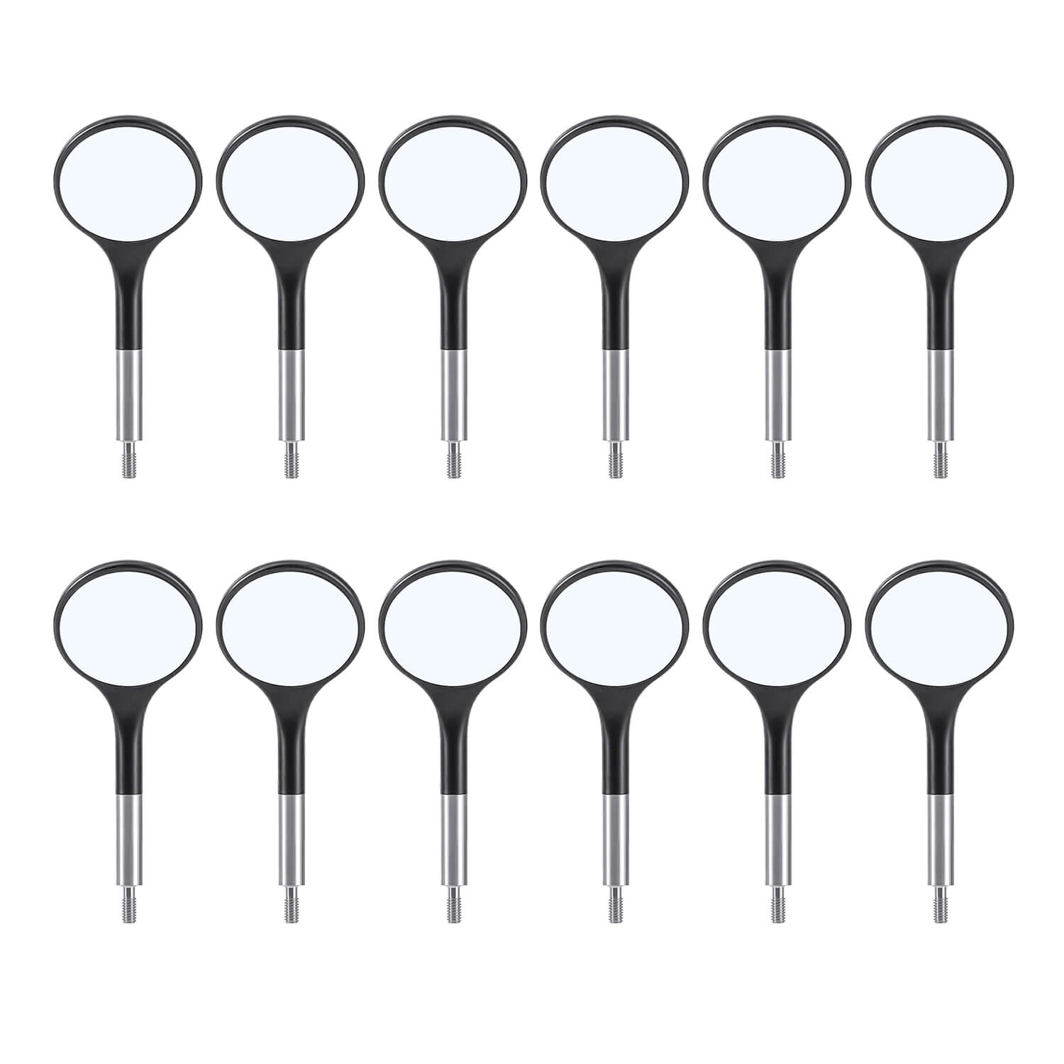 Dental Ultra Clear Mouth Mirror Colorful Plastic/Metal Mirror Heads & Handle