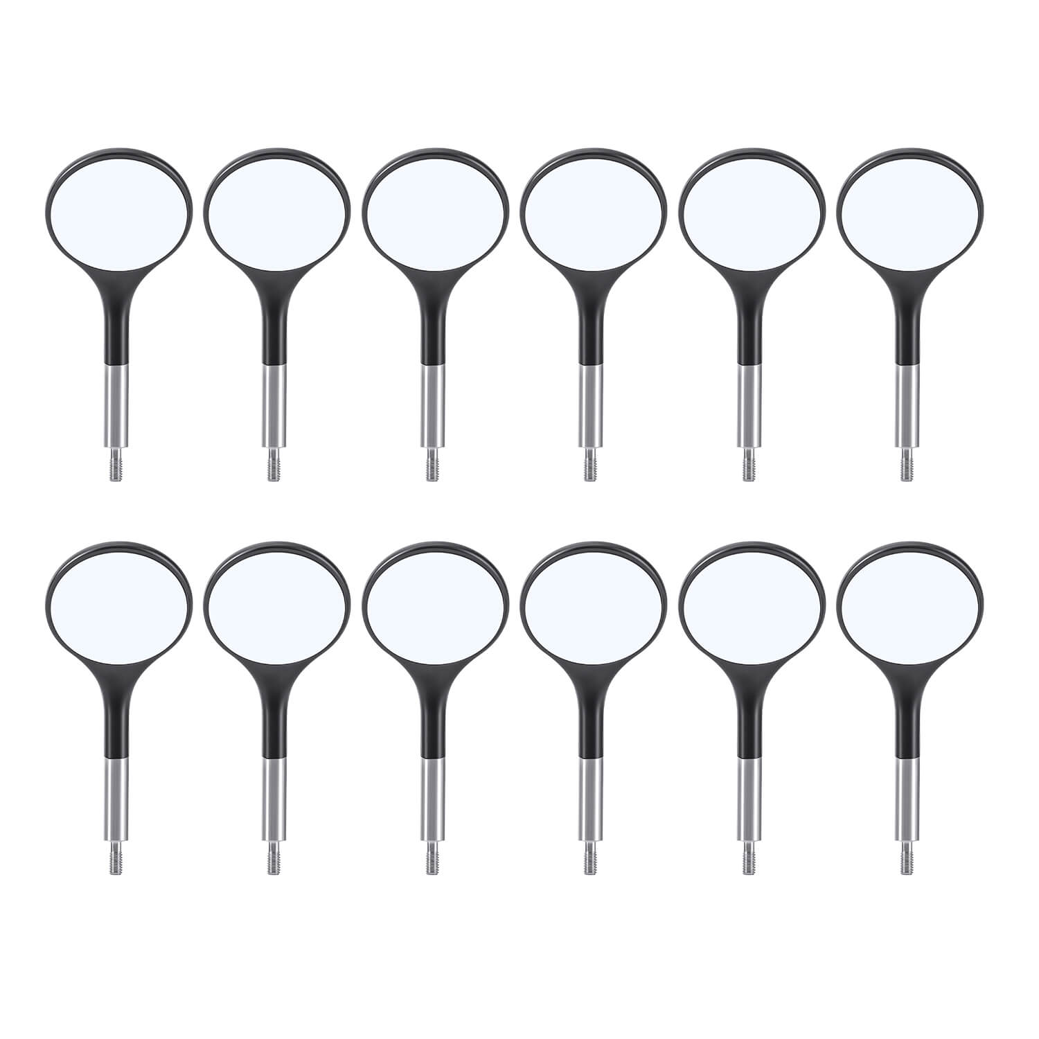 Dental Ultra Clear Mouth Mirror Colorful Plastic/Metal Mirror Heads & Handle