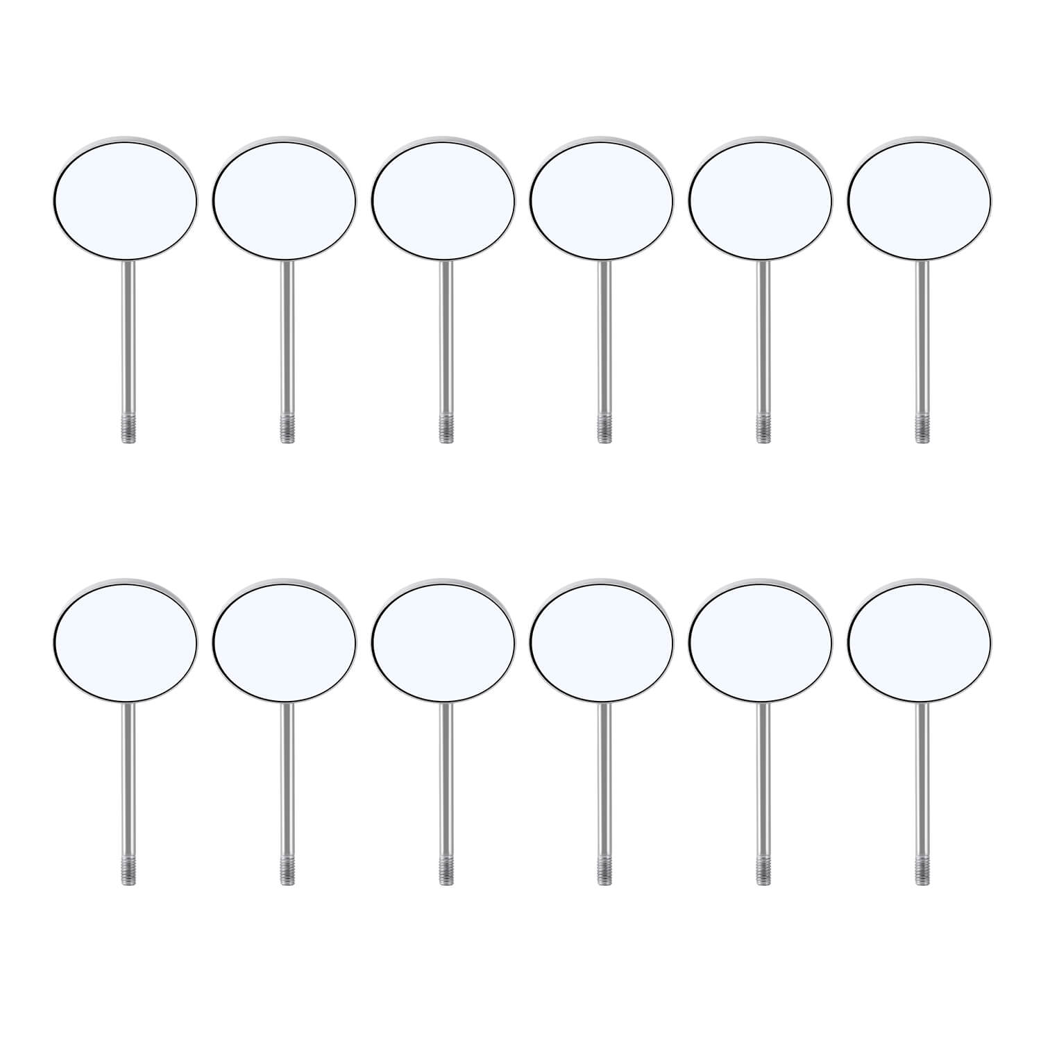 Dental Ultra Clear Mouth Mirror Colorful Plastic/Metal Mirror Heads & Handle