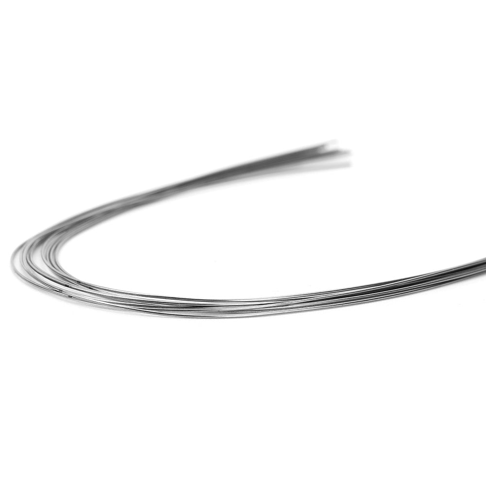 AZDENT Thermal Active NiTi Arch Wire Ovoid Form Round 0.014 Lower 10pcs/Pack