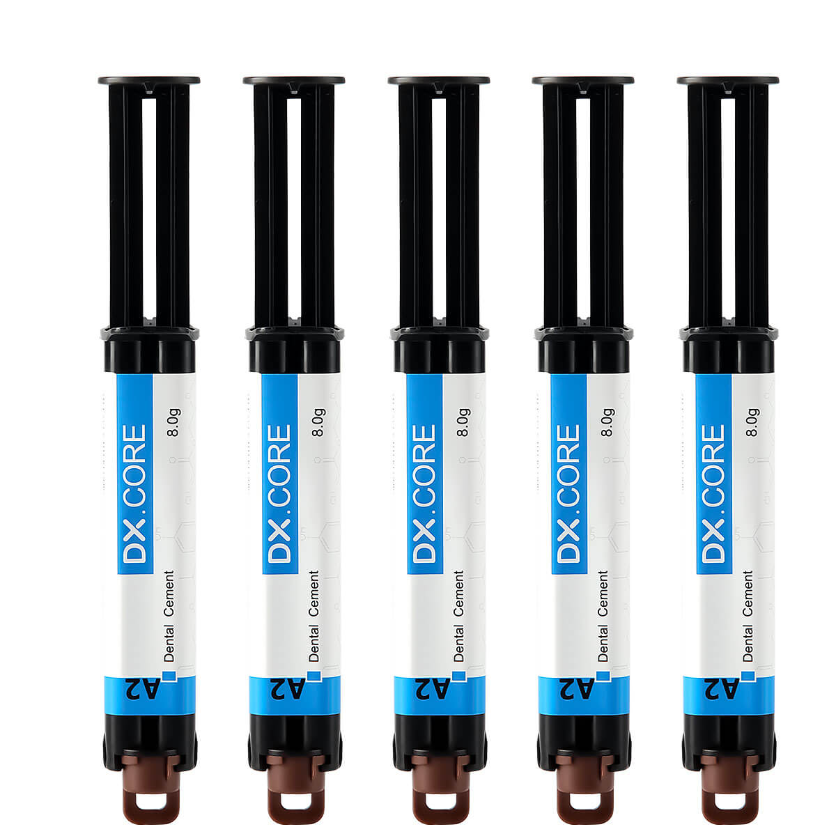 Dental Dual Cure Flowable Composite Resin Core Build Up A2/A3 8g/Syringe