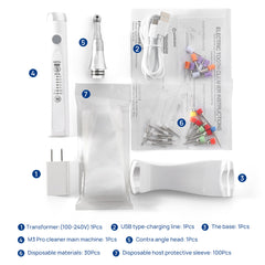 Dental Cordless Hygiene Prophy Handpieces 5 Speed Settings 360° Rotating
