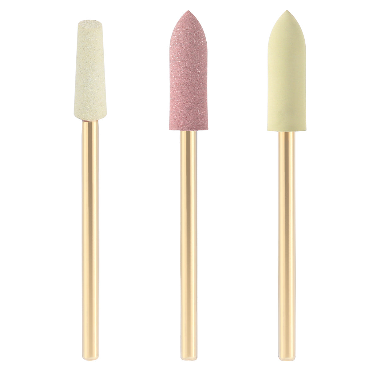 Dental Zirconia Grinding and Polishing Kit Ceramic/ Rubber Diamond Polishers HP 2.35mm 3pcs/Box