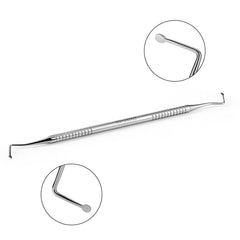 Dental Stainless Steel Cement Gingival Appliance Instrument Double Ended
