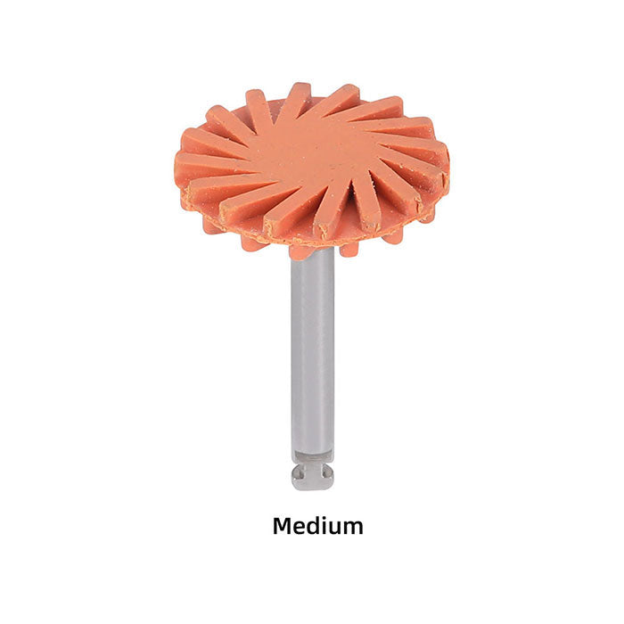 Dental Composite Polishing Wheel Rubber Polisher Coarse/Medium/Fine 1pc/Bag