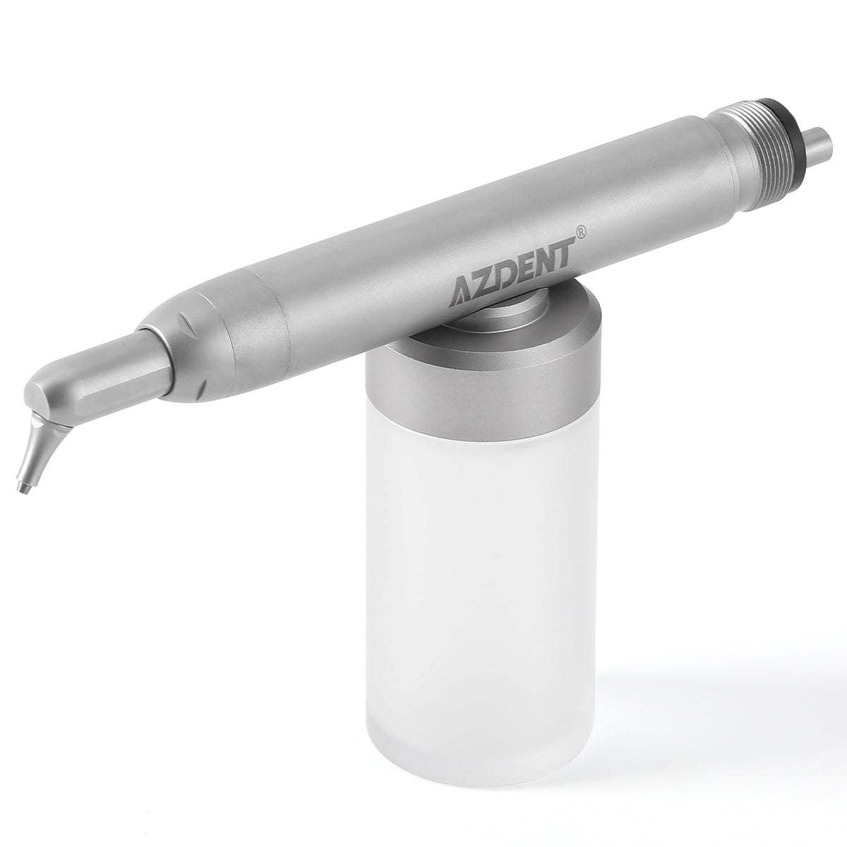 AZDENT Dental Aluminum Oxide Air Abrasion Micro Blaster Sandblasting Gun with Water 2/4Hole