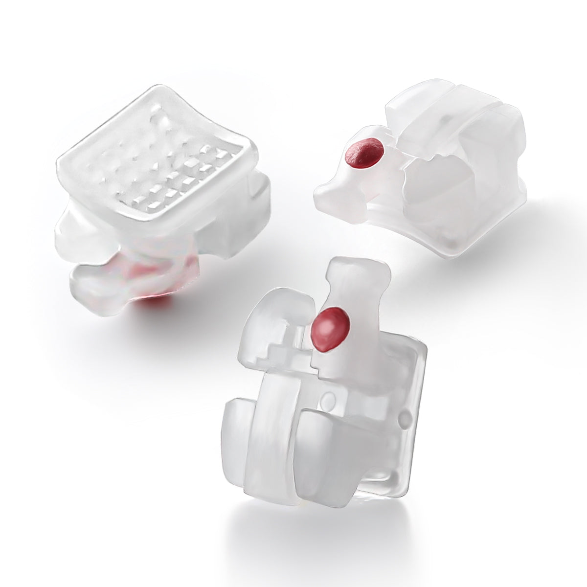Самолигирующиеся керамические брекеты AZDENT Dental Roth/MBT 0.022 с крючком 3,4,5