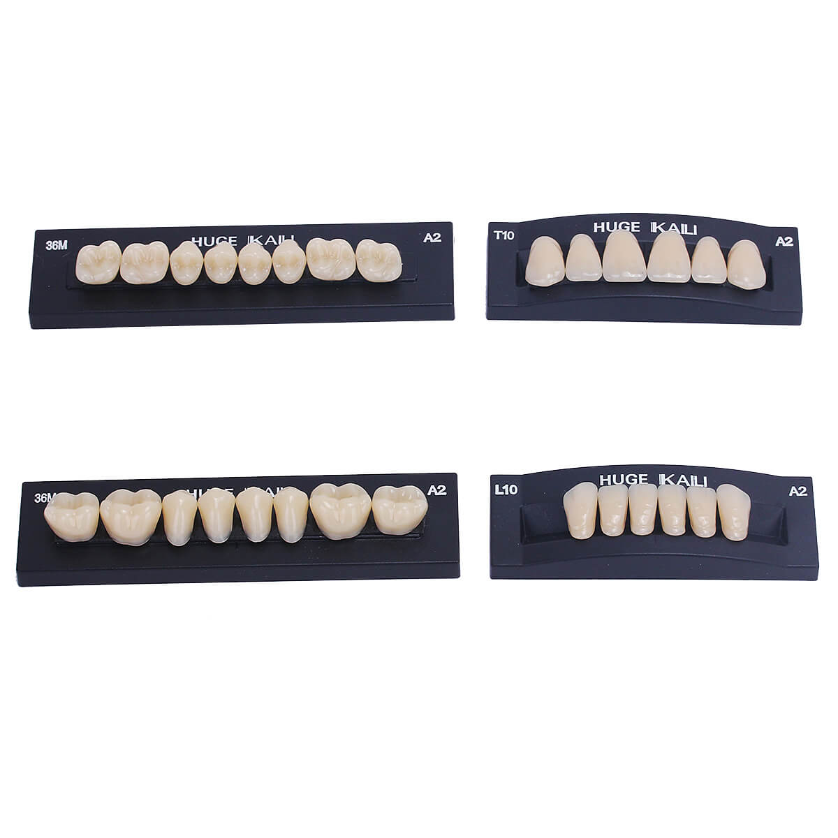 Dental Synthetic Polymer Teeth Resin Denture A1/A2/A3 28 Teeth/Set