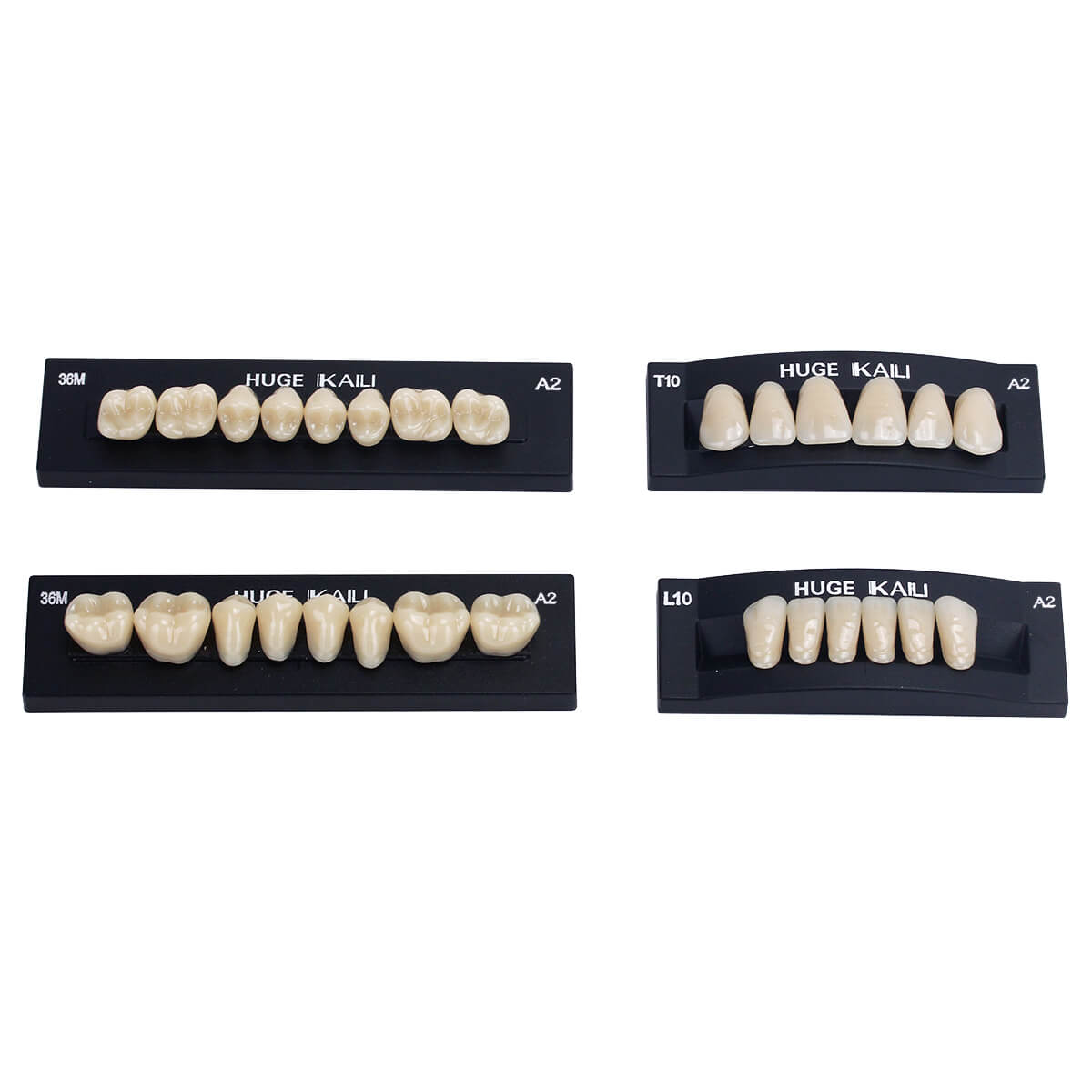 Dental Synthetic Polymer Teeth Resin Denture A1/A2/A3 28 Teeth/Set