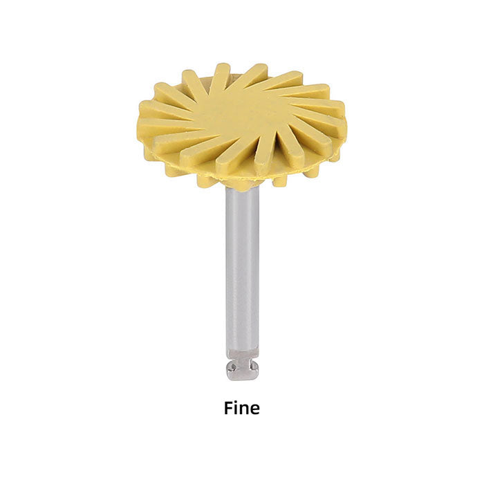 Dental Composite Polishing Wheel Rubber Polisher Coarse/Medium/Fine 1pc/Bag