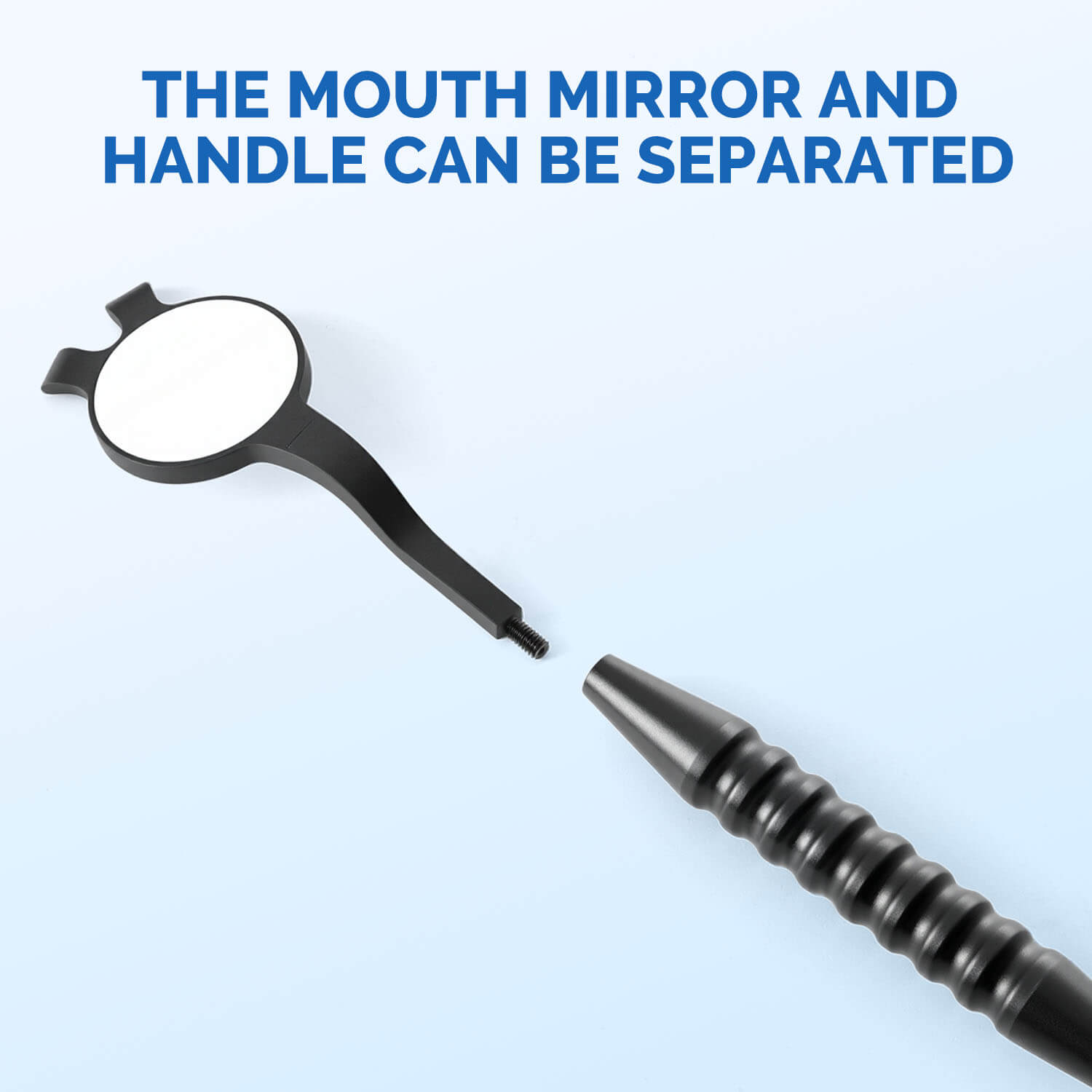 Dental Ultra Clear Mouth Mirror Imaging Sterilizable 22/24mm for Implantology and Surgery