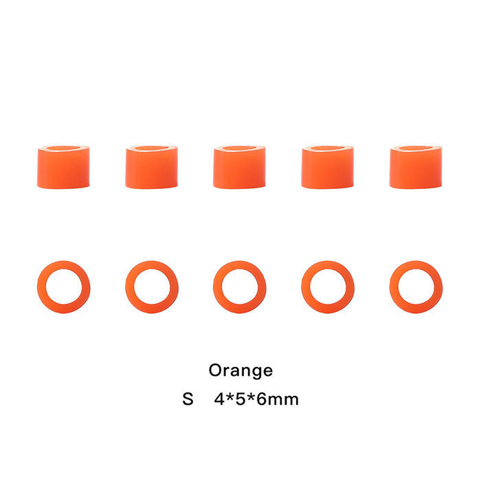 Dental Color Code Rings Universal Silicone Autoclavable 10 Colors 100pcs/Box