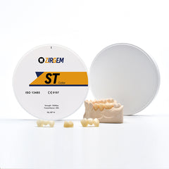 ST Color Precolored Zirconia Block Open System 98mm