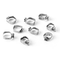AZDENT Dental Orthodontic Buccal Tube Band 1st 35#-40+# Roth .022 U3/L2 4pcs/Kit