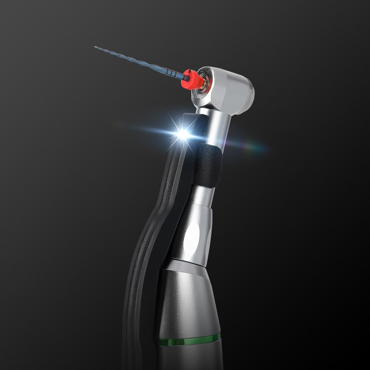 Mini contraángulo reciprocante LED inalámbrico dental con contraángulo 16:1 y 7 programas integrados