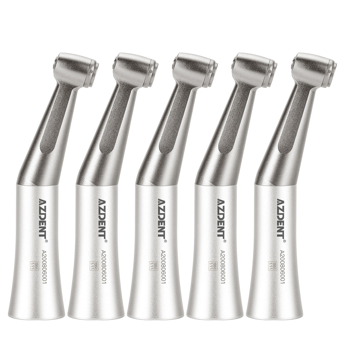 AZDENT 1:1 Dental Low Speed Contra Angle Handpiece Push Button For FG 1.6mm Bur