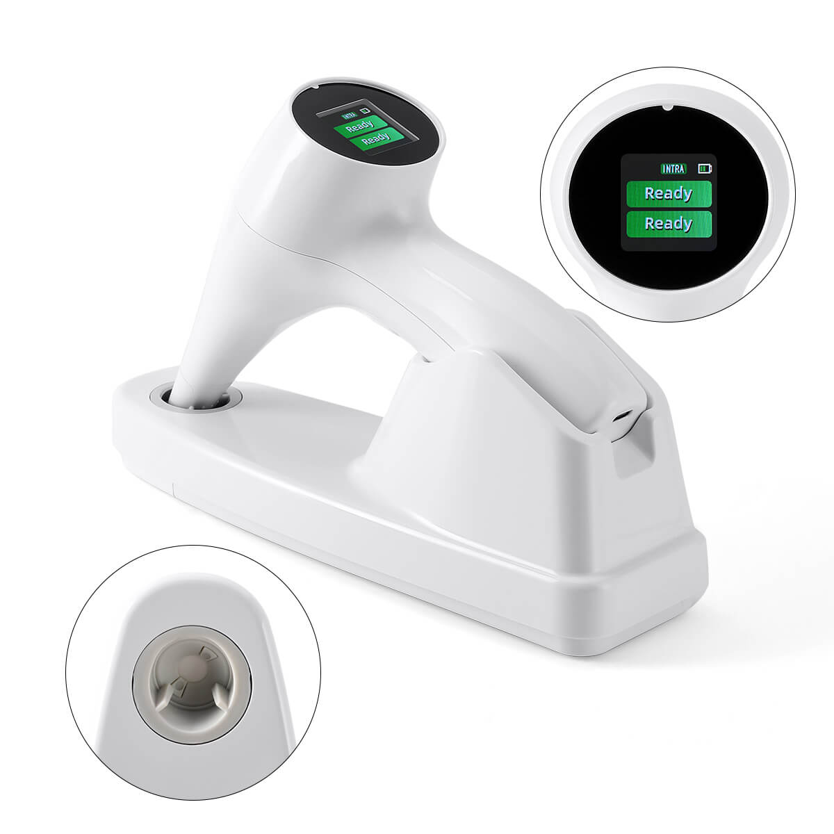 Comparador de color digital dental con guía de tonos dentales, pantalla LCD con tecnología IA de 7.ª generación